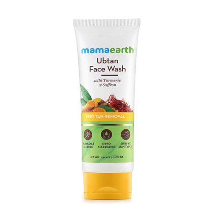 Mamaearth Face Wash Ubtan For Tan Removal